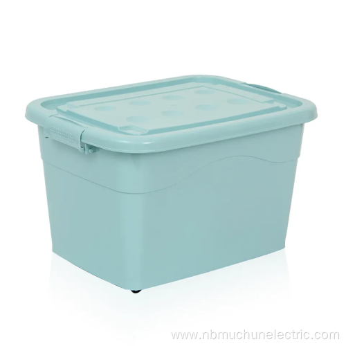 Home large plastic clothes toy storage container box